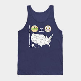 State of Vermont Tank Top